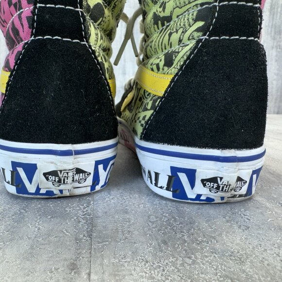 VANS SK8-Hi Lady Vans Azalea Pink True White Women Sneakers Sz 8.5 Mens 7 - Picture 4 of 10